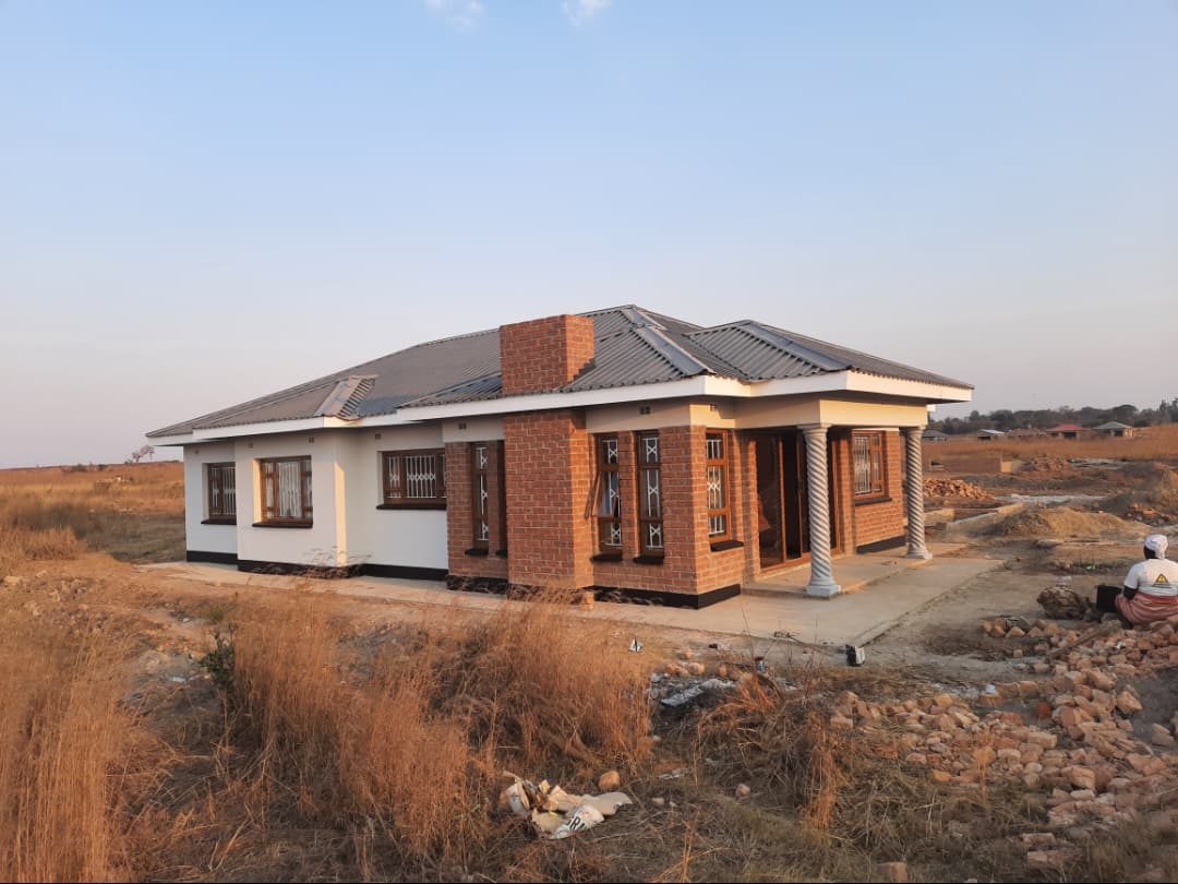A four-bedroom home built by Champs Construction in Mvurwi
